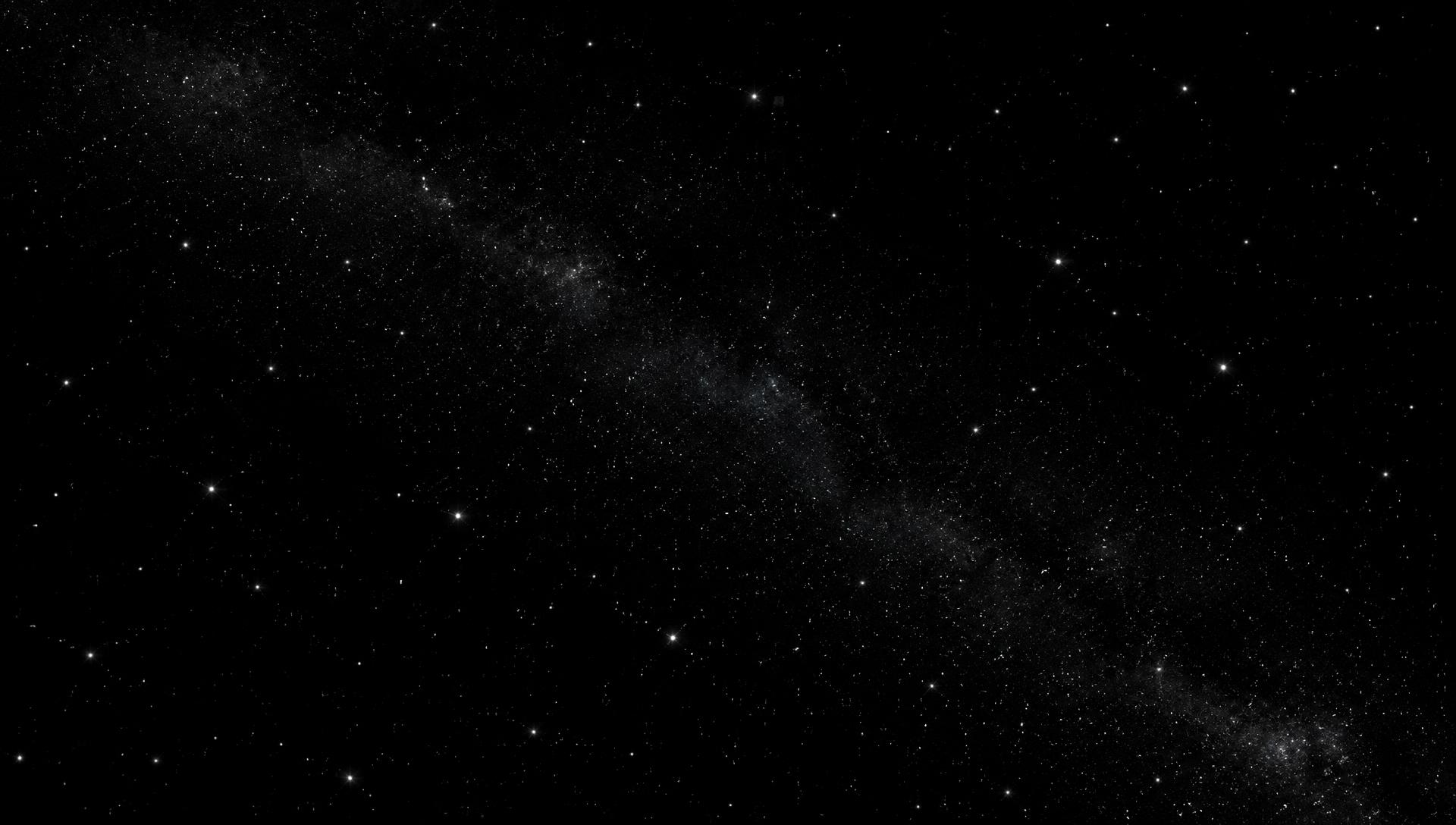 Stars in deep space